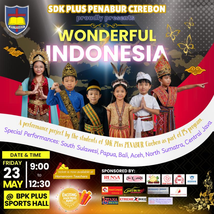 P5: Wonderful Indonesia by SDK Plus PENABUR Cirebon